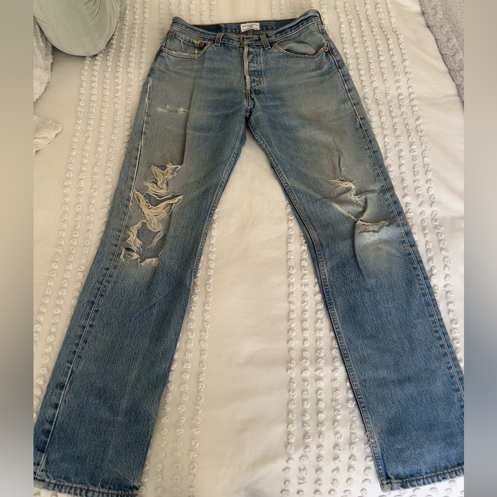 Vintage Levis 501 xx Button Fly Jeans Size 28 29